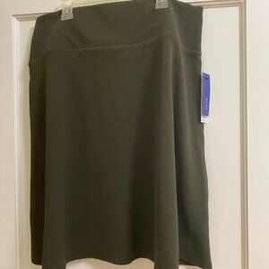 NWT Olive green skirt Size Lg